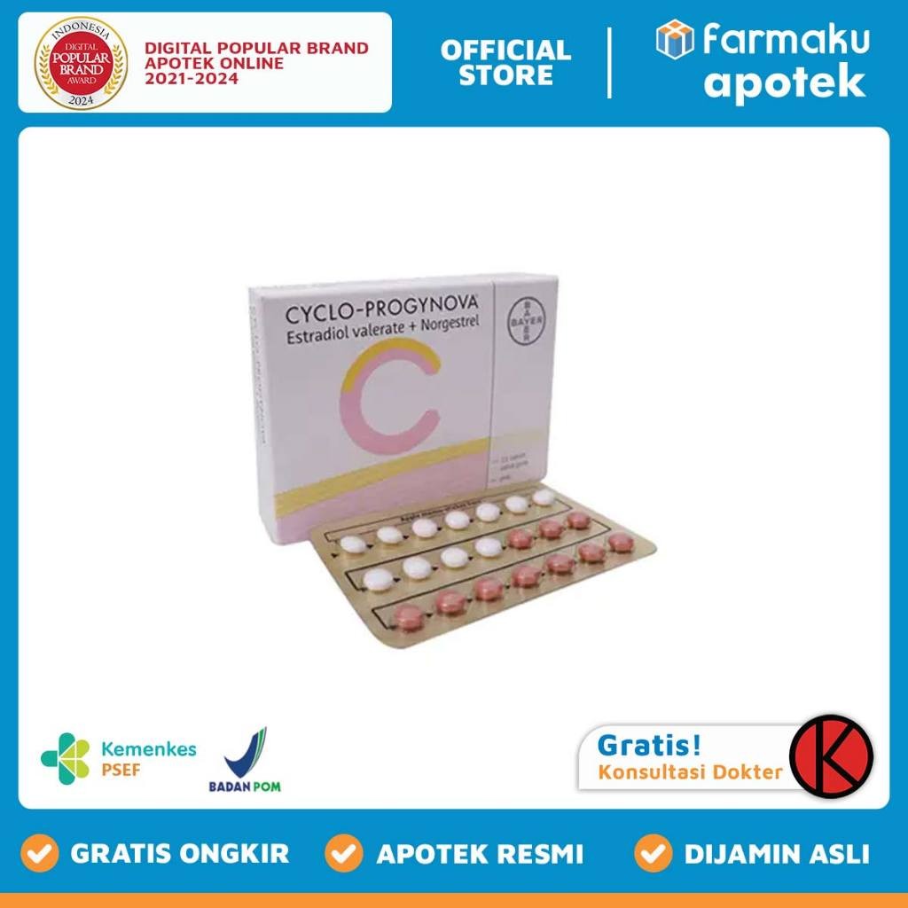 Cyclo-progynova Strip 21 Tablet - KGS