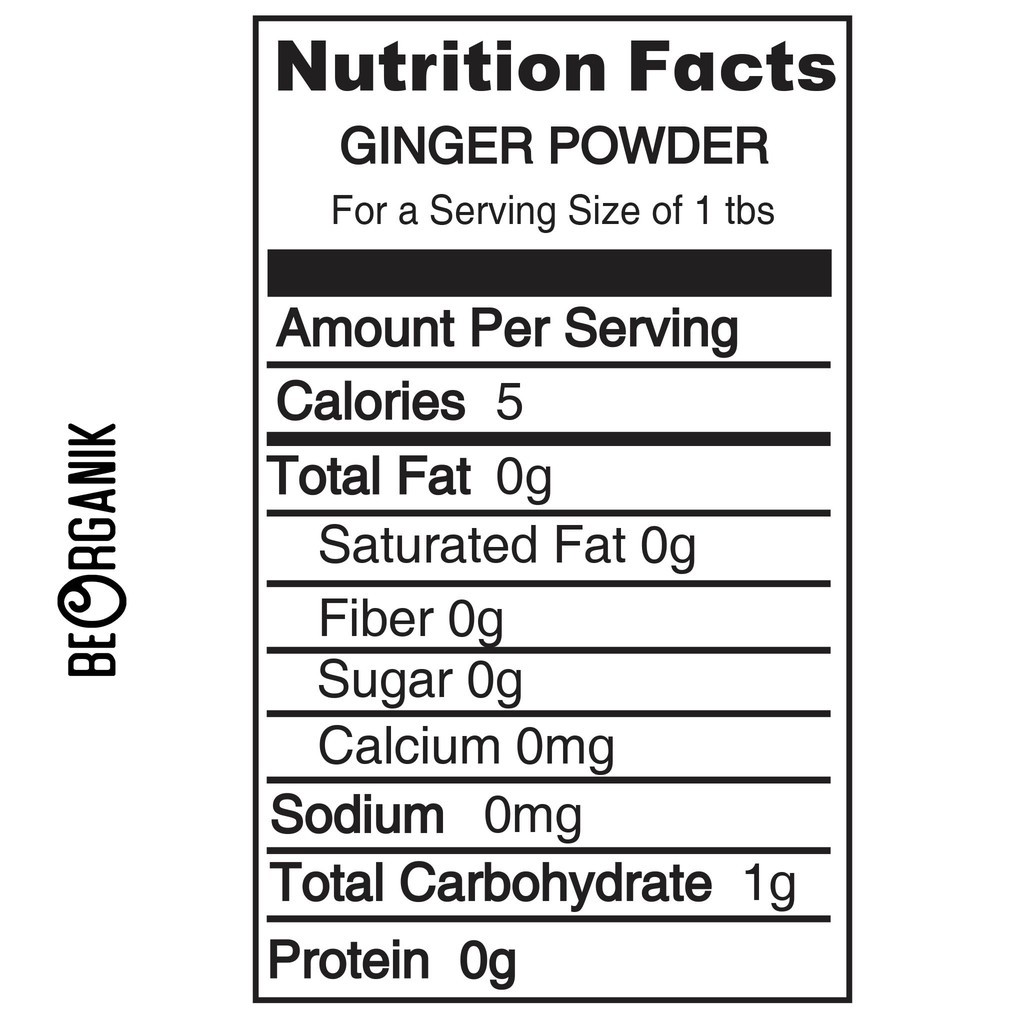 

Beorganik Ginger Powder / Jahe Bubuk