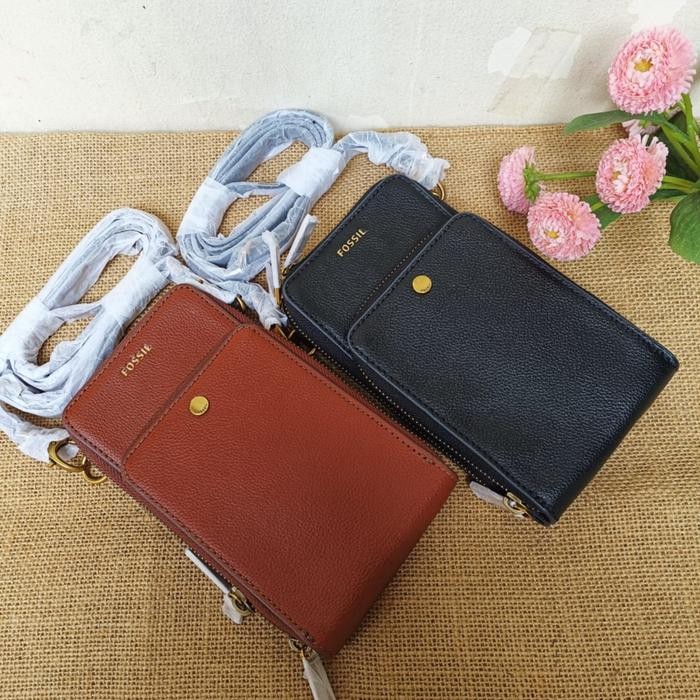 BEST SELLER Tas Handphone Branded Fossil Sofia Phone Case Crossbody Original