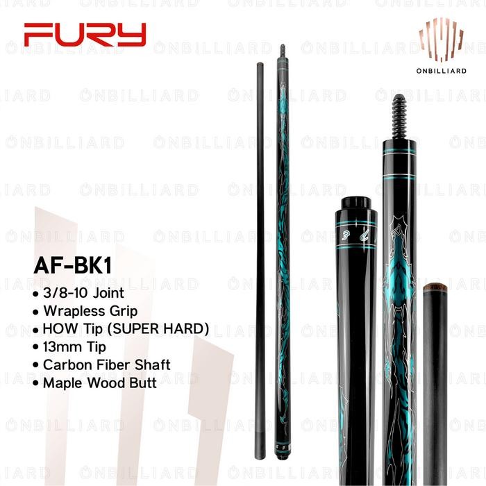 Fury Tempest Break AF-BK Series Cue Stick Stik Billiard Carbon