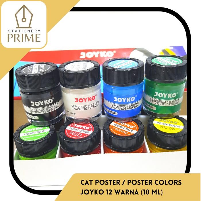 

Cat Poster Joyko / Poster Colors Joyko Botol 12 Warna (10 Ml) #Gratisongkir