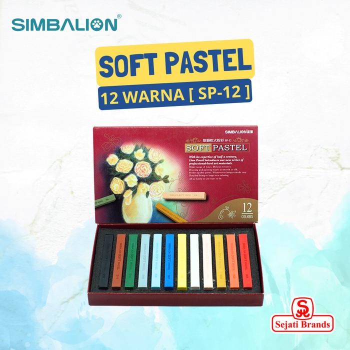 

Simbalion Soft Pastel 12 Colors #Gratisongkir