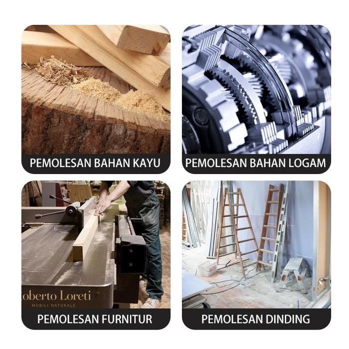 Mailtank Sh116-Elektrik Sander Mesin Amplas Kayu Mesin Amplas Tembok Sh116-Electric Sander Sh-116