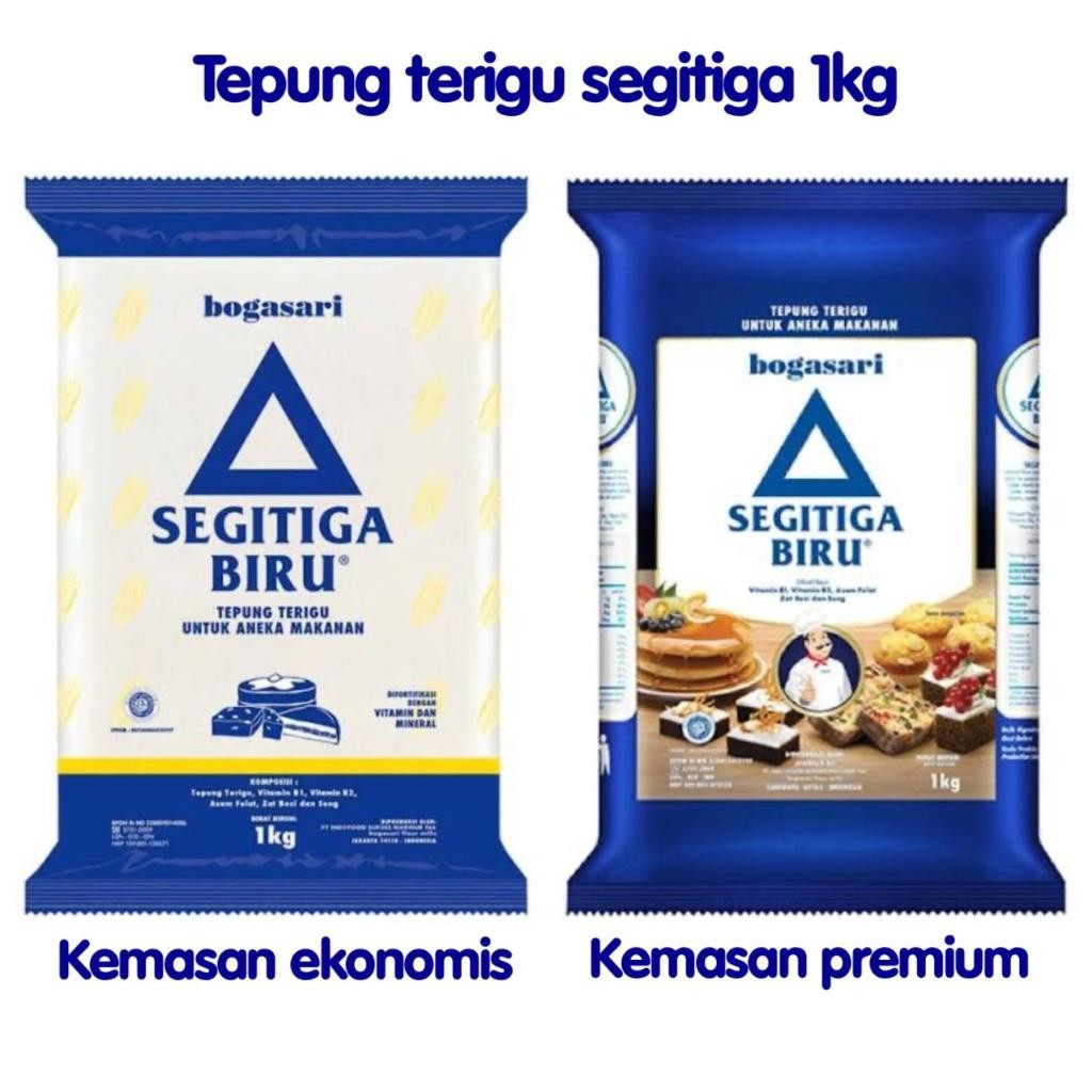 

GRATIS ONGKIR - TEPUNG TERIGU SEGITIGA BIRU/KUNCI BIRU/CAKRA KEMBAR 1KG