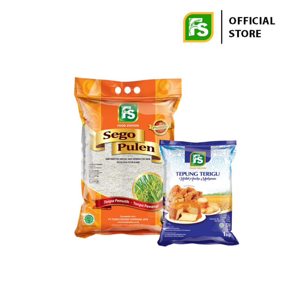 

Bundling FS Sego Pulen 5 kg + Tepung Terigu FS 1 kg