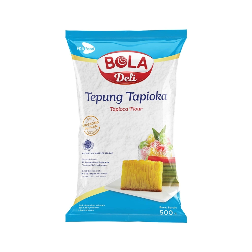 

BOLA Deli Tepung Tapioka 500 gr