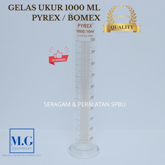 Gelas Ukur Pyrex 1000 ml