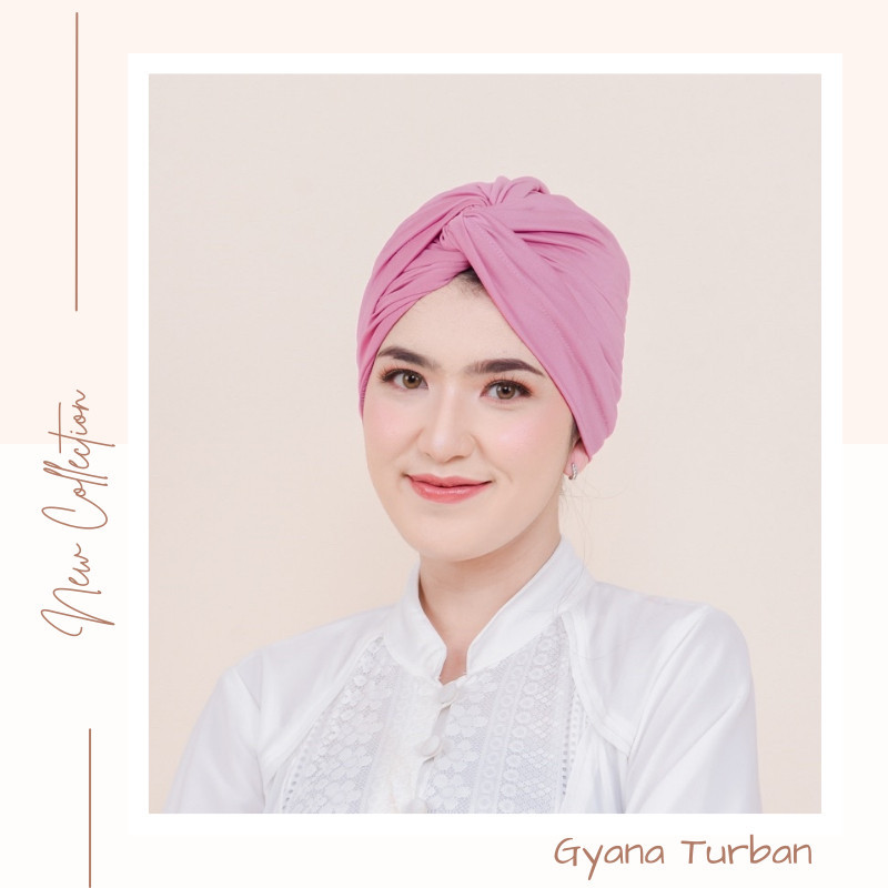 Pola Mewah Turban Premium Wanita Muslim