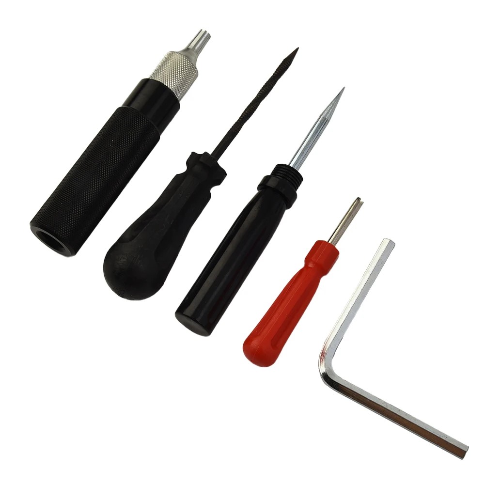 

1Set X Car Wheel Tire Repair Tools Kit For Cars Motorcycles ATVs Tractors Lawn Mowers RV Dirt Bikes Trailers Trucks