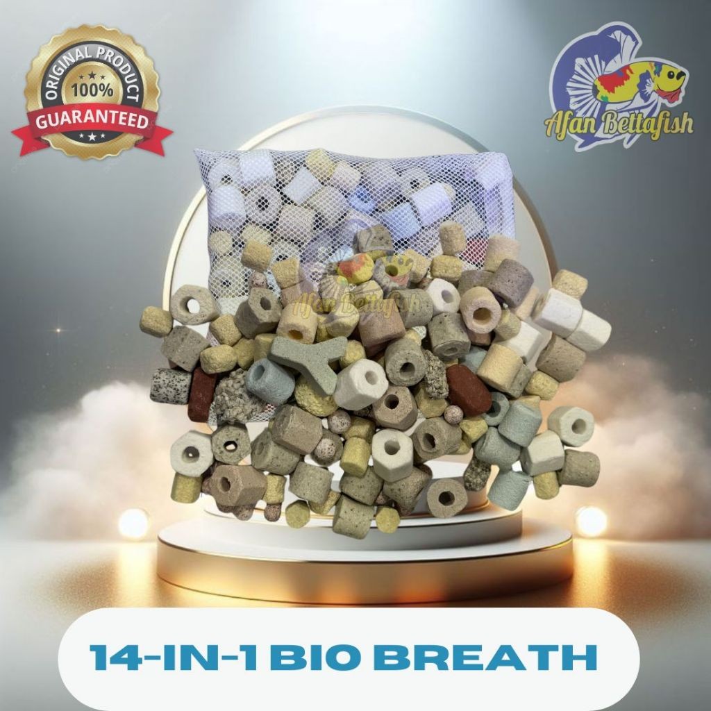 BIORING MEDIA 13 IN 1 BIO BREATH RUMAH BAKTERI BIORING MEDIA FILTER AQUARIUM