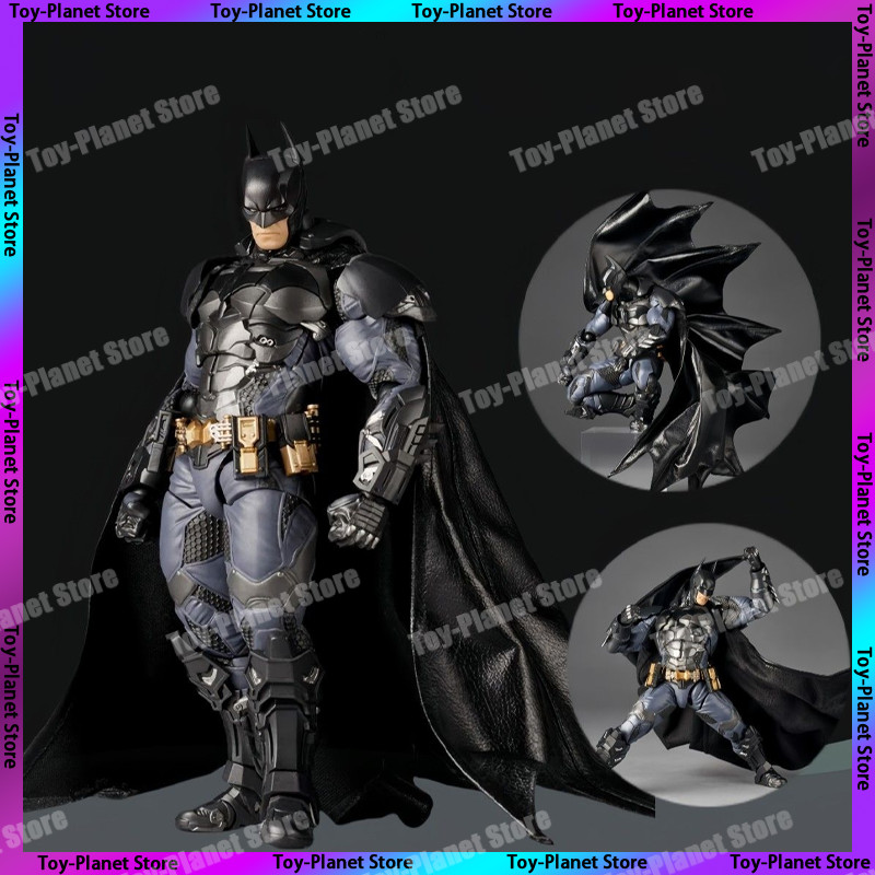 New Factory Kaiyodo Amazing Yamaguchi Revoltech Batman Arkham Knight Ver. Anime Action Figures