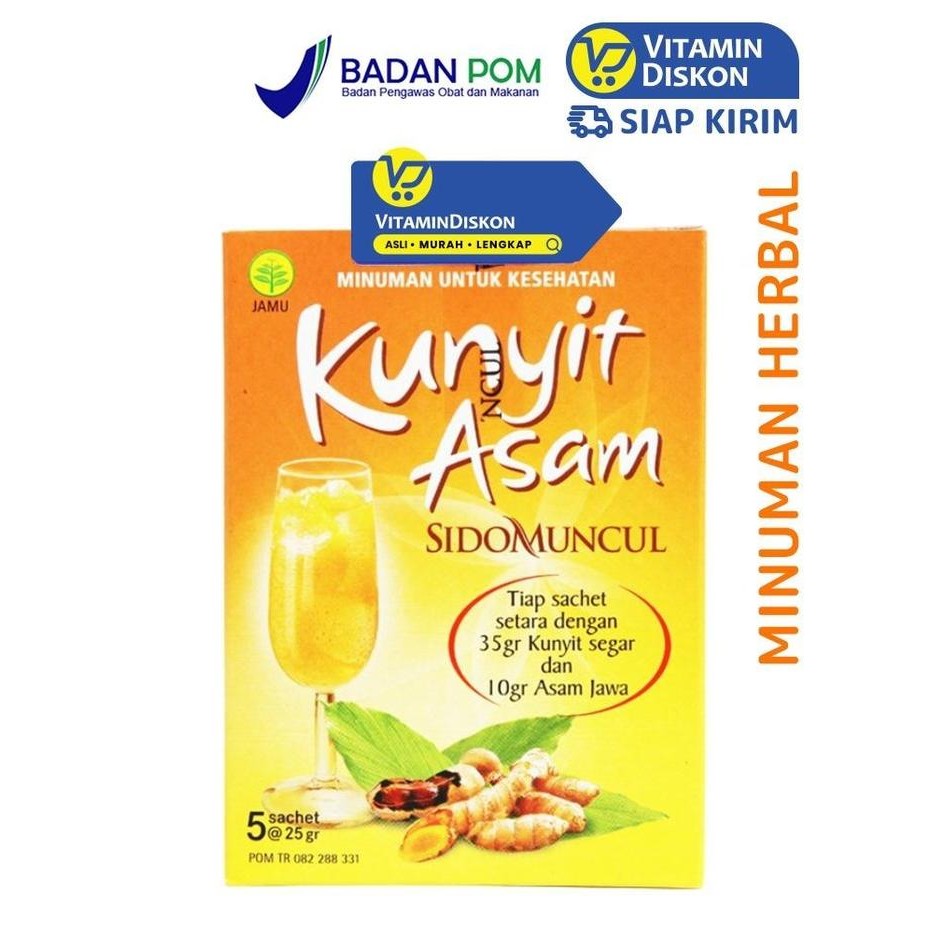 

Terlaris Sidomuncul Kunyit Asam - 1 Box (5 Pc)