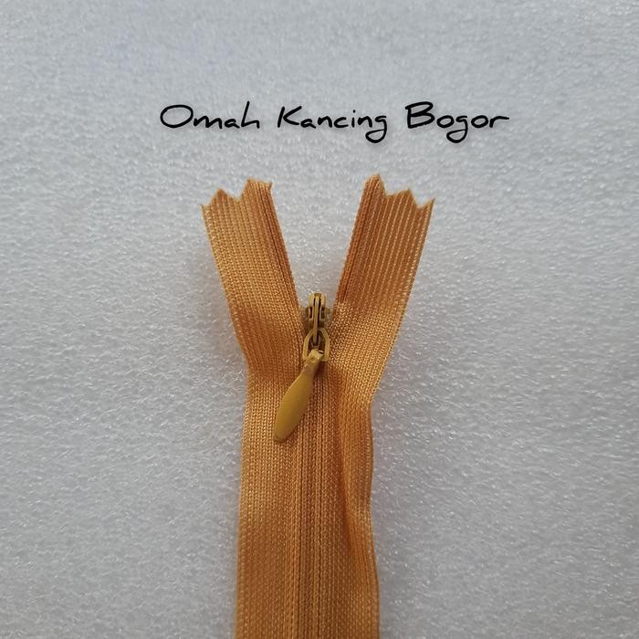 

Terlaris Kuning Kunyit Resleting Jepang 25Cm 10 Inch Resleting Baju