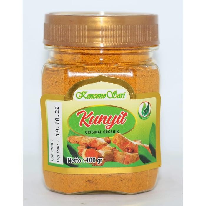 

Terlaris Jamu Kunyit Bubuk Original Organik 100 Gr 100% Asl