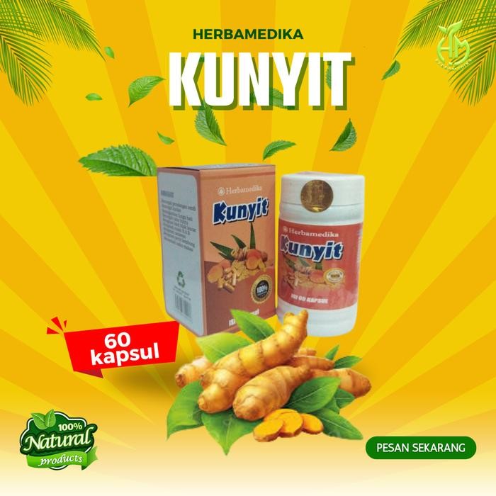 

Terlaris Kunyit Isi 60 Kapsul