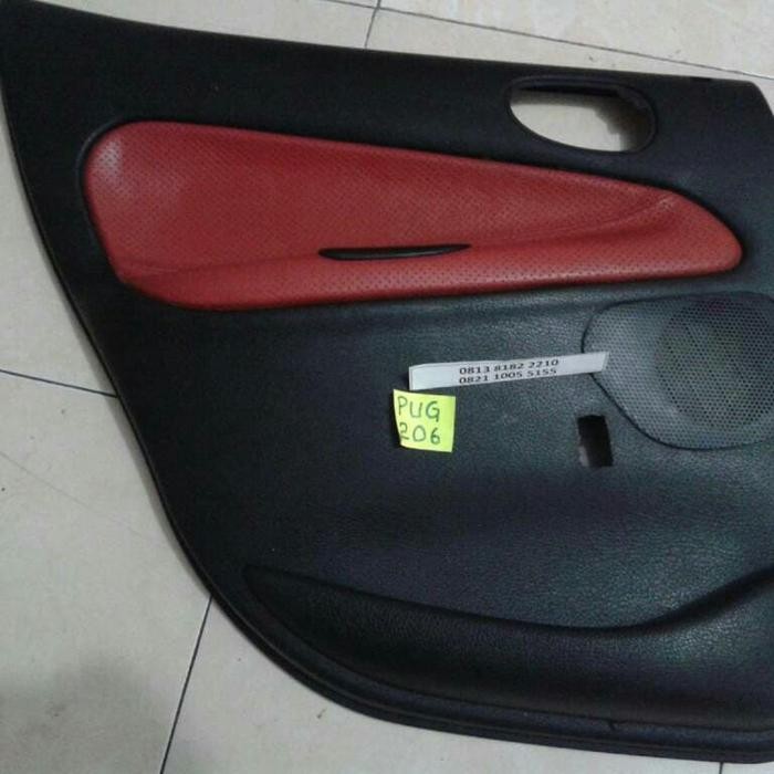 Doortrim Pintu Belakang Kiri Peugeot 206 Copotan