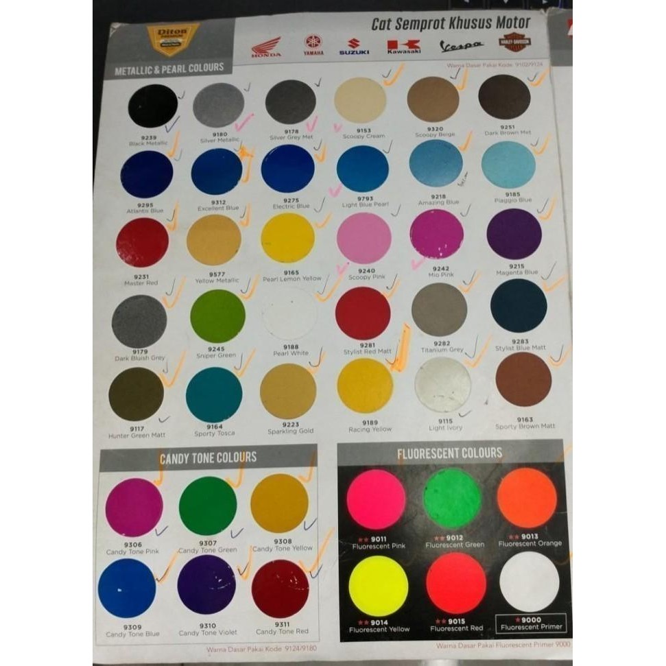 JTTOP" PILOK PILOX DITON PREMIUM 400CC (WHITE, CLEAR, BLACK, RED, GOLD, DOFF)