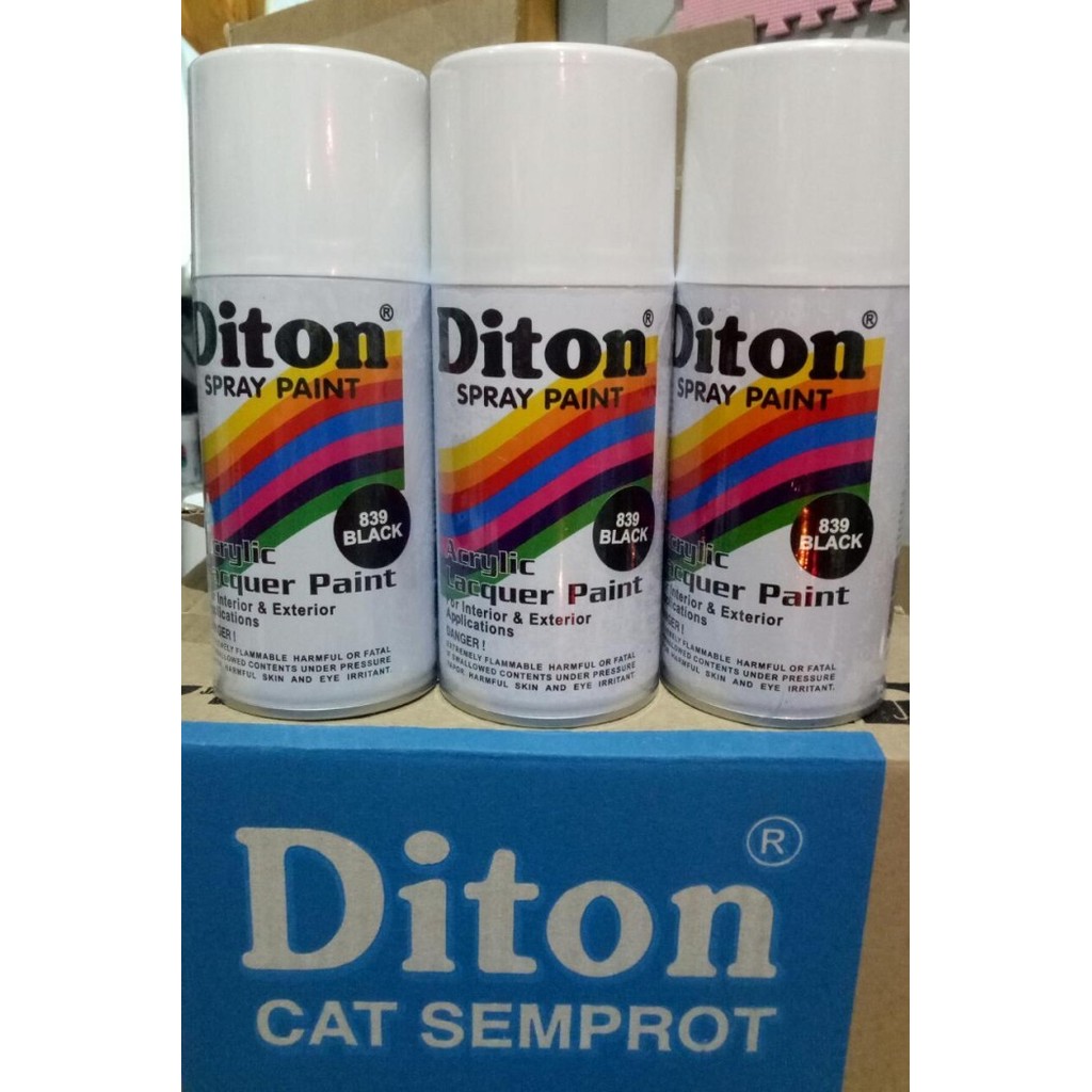 JTTOP" PILOK PILOX DITON BLACK 839 300CC HITAM GLOSSY KILAP