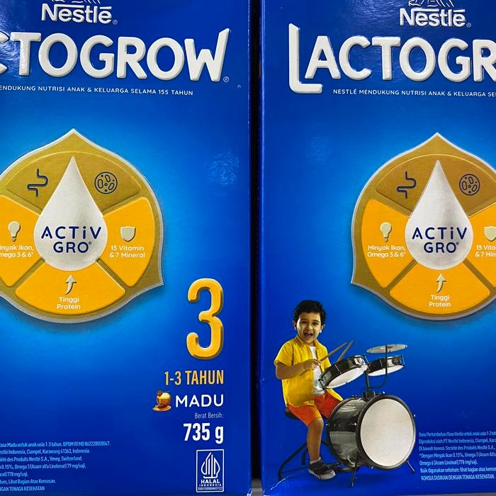 

Ready- Lactogrow 3 Plain 750Gr