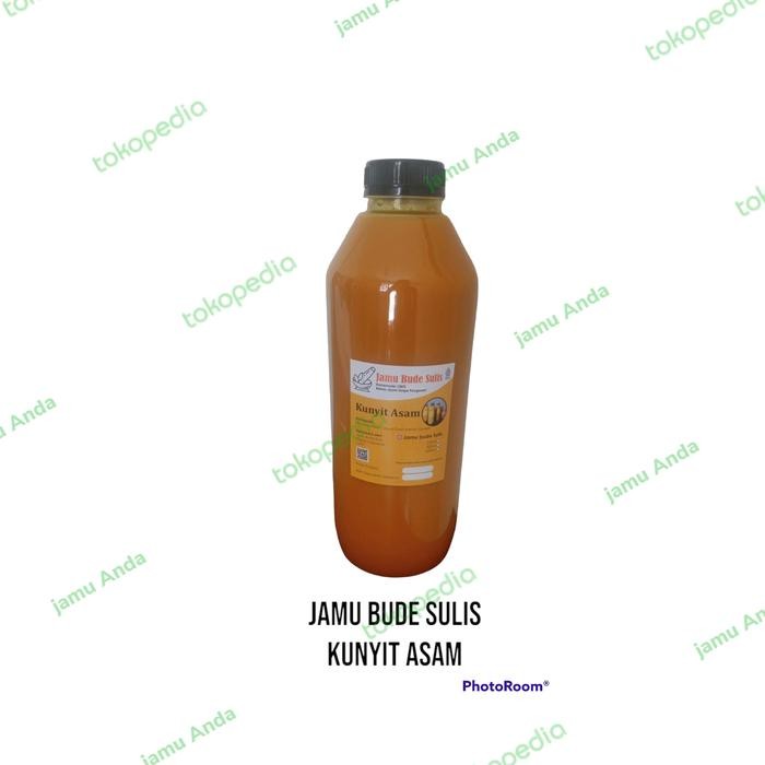 

Terlaris Jamu Kunyit Asam 1Liter / Jamu Bude Sulis