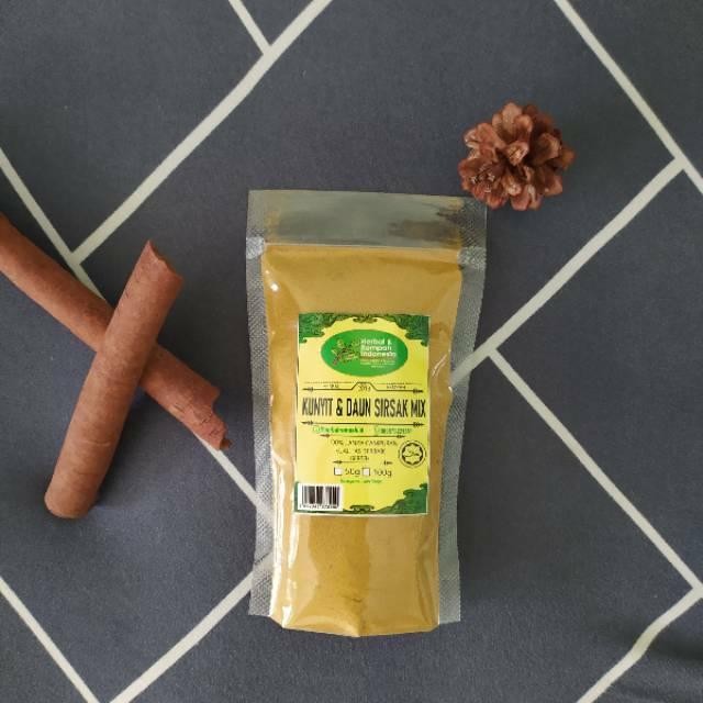 

Terlaris Kunyit Dan Daun Sirsak Bubuk Mix - 50 Gr Grade A