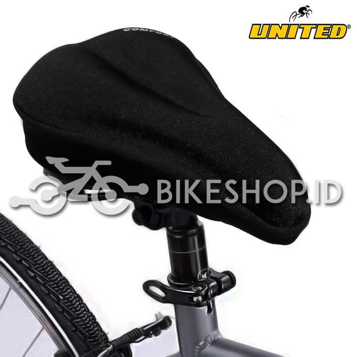 Cover Jok Gel United Sepeda / Sarung Jok / Cover Saddle / Bantalan Jok Saddle Empuk Lembut Comfort