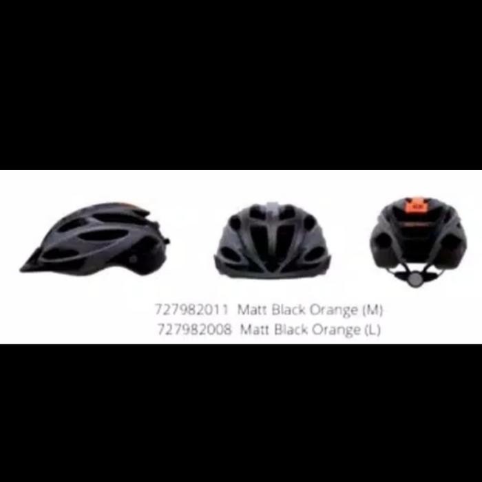 Helm Sepeda Polygon Cliff Hitam Orange Black Orange Keren Murah #Gratisongkir #Sale #Discount