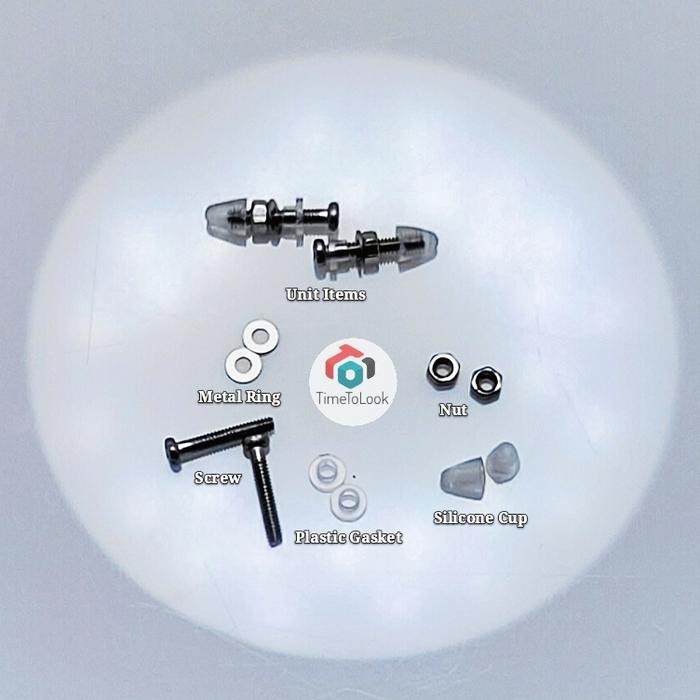 Screw Baut Kacamata Baut Rimless Frame Sungglas Mur Kacamata