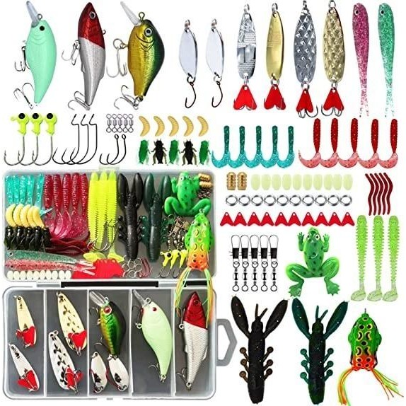 Umpan Casting Gabus Lengkap Paket Umpan Casting Full Set Paket Umpan Lure Pancing Laut Metal