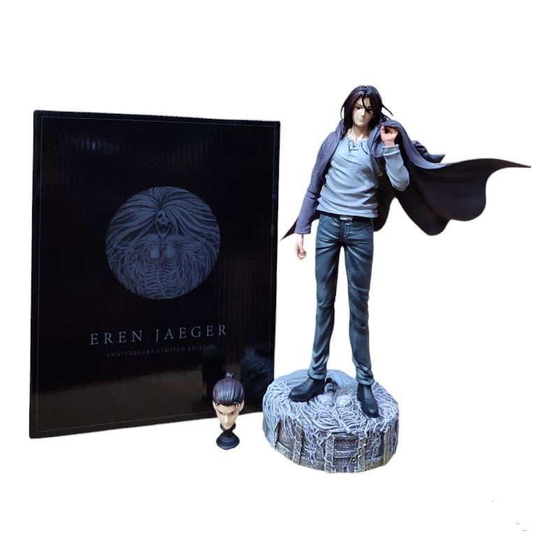 Mainan Action Attack On Titan Eren Yeager Annsary Limited Edition