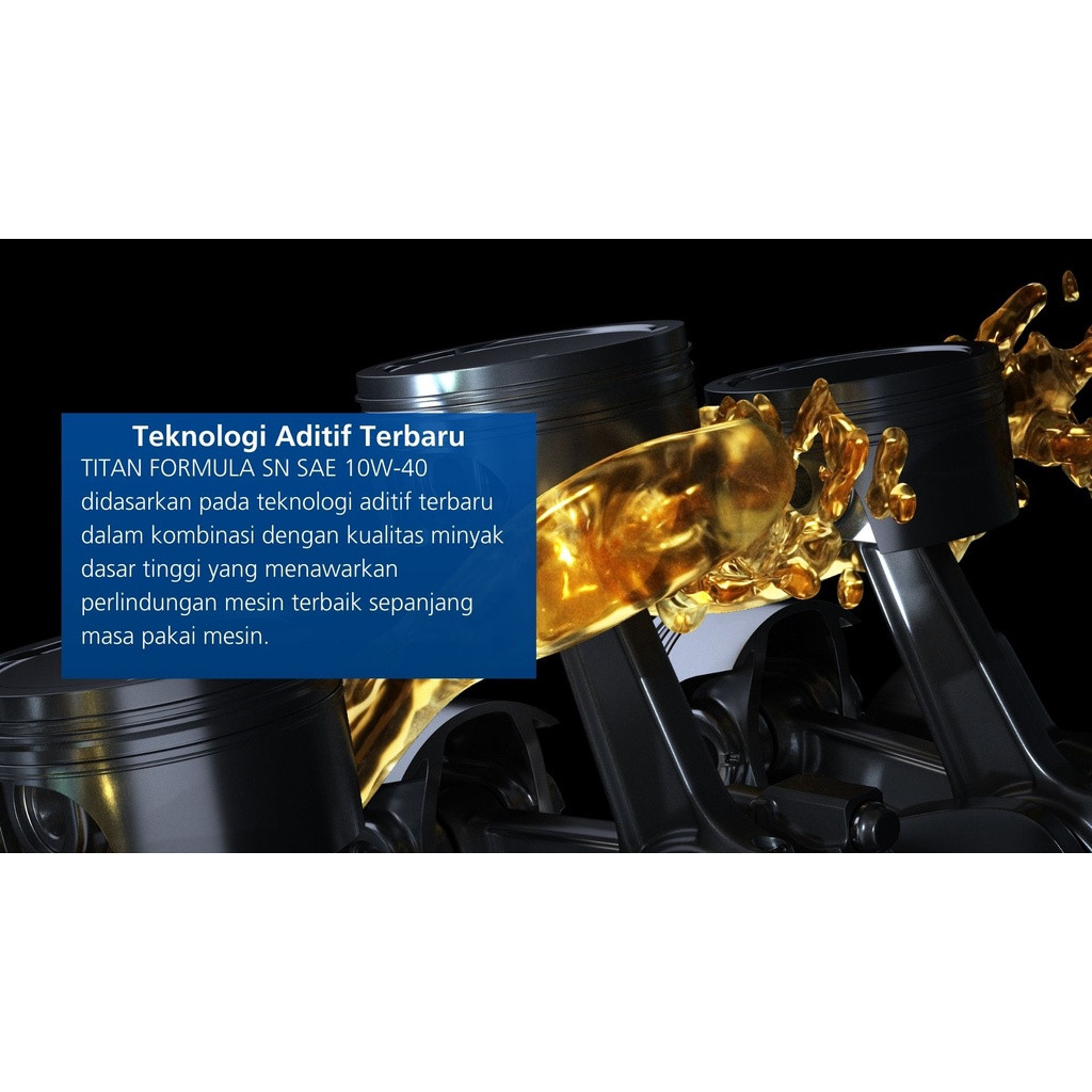 Berkahsspeed Fuchs Titan 10W-40 Oli Mobil Bensin Oli Sae 10W/40 Oli Madiun