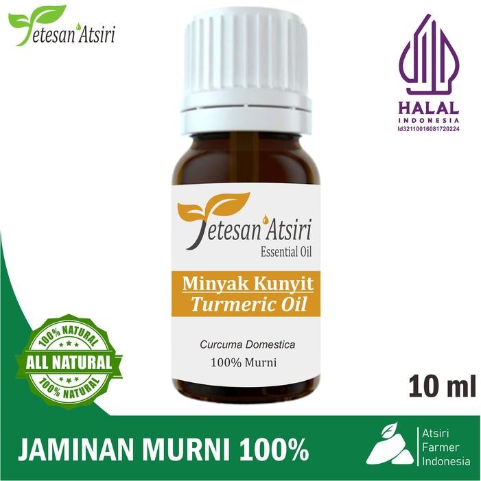 

Terlaris 10Ml Minyak Atsiri Kunyit Kunir Murni Turmeric Pure Essential Oil