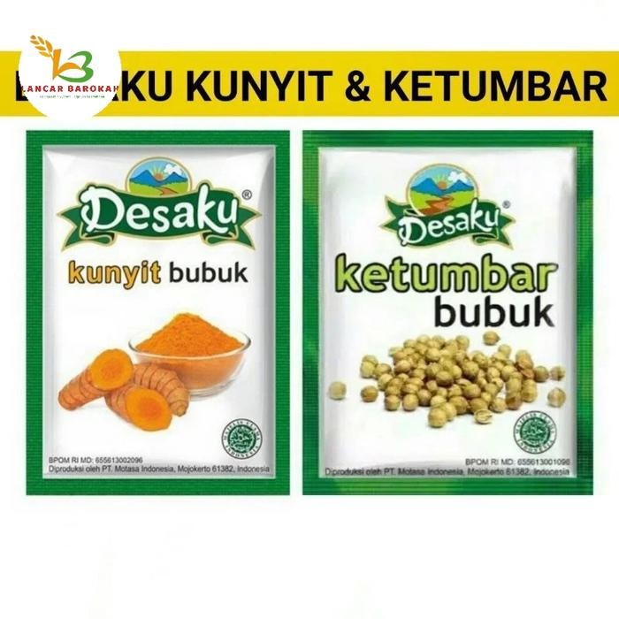 

Terlaris Desaku Kunyit Ketumbar Bubuk 1 Pcs Satuan