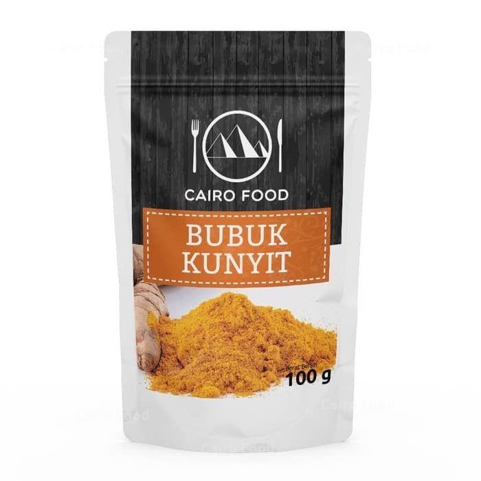 

Terlaris Kunyit Bubuk / Turmeric Powder Merek Cairo Food - 100G