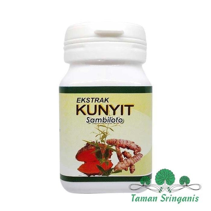 

Terlaris Kapsul Ekstrak Kunyit Sambiloto, Obat Herbal Anti Radang & Kanker