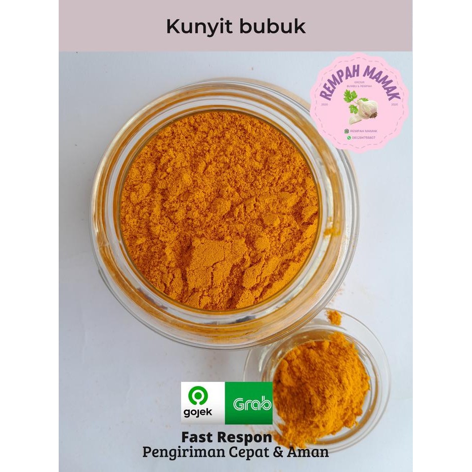

Terlaris Pure Tumeric Powder 500 Gram / Kunyit Bubuk Asli