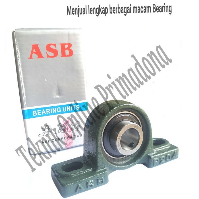 Bearing U204-12, UCP204 / Laher Duduk Block ASB As 19mm Dan As 20mm