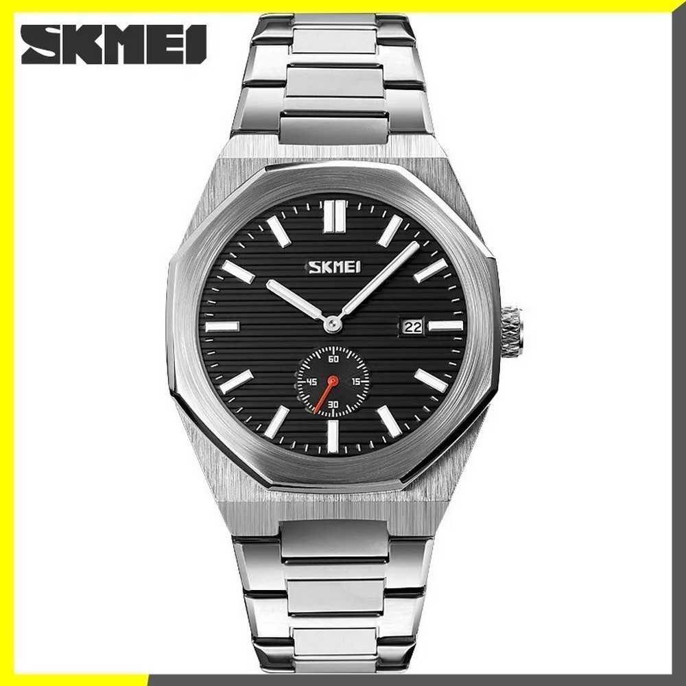 Momento Shop | SKMEI 9262 Jam Tangan Pria Display Analog Formal Rantai Keren