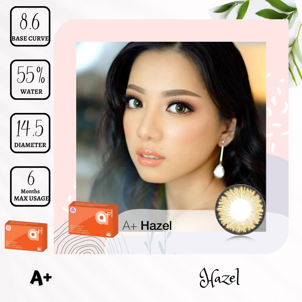 SOFTLENS A+ NEW - A PLUS NEW ( BIG EYES ) MINUS 0.50 SD 6.00