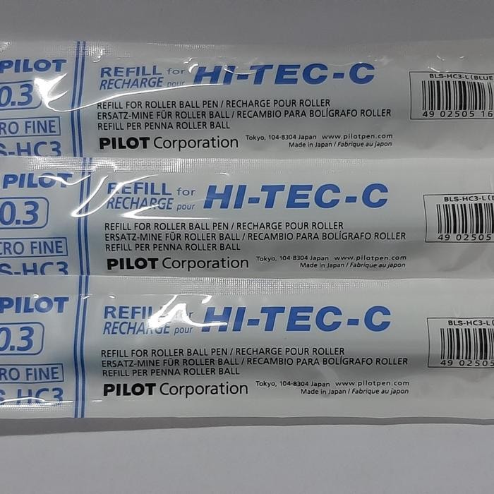 

Refill Isi Ulang Pulpen Pilot Hi-Tec-C 0.3/0.4 atk