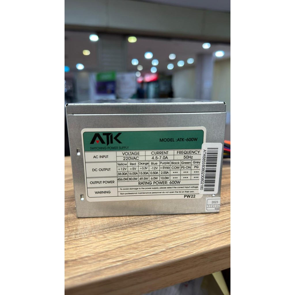 

PSU Power Supply Simbadda ATX 600W 600 W Watt ATK-600W NEW ORIGINAL