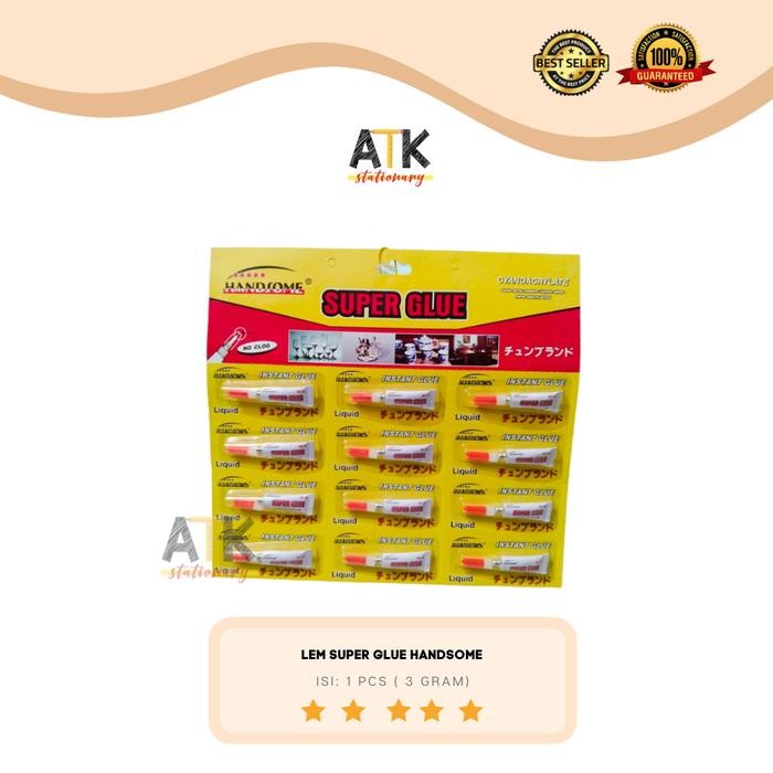

Lem Power Glue Handsome / Super Glue / Lem Korea 3 GR atk