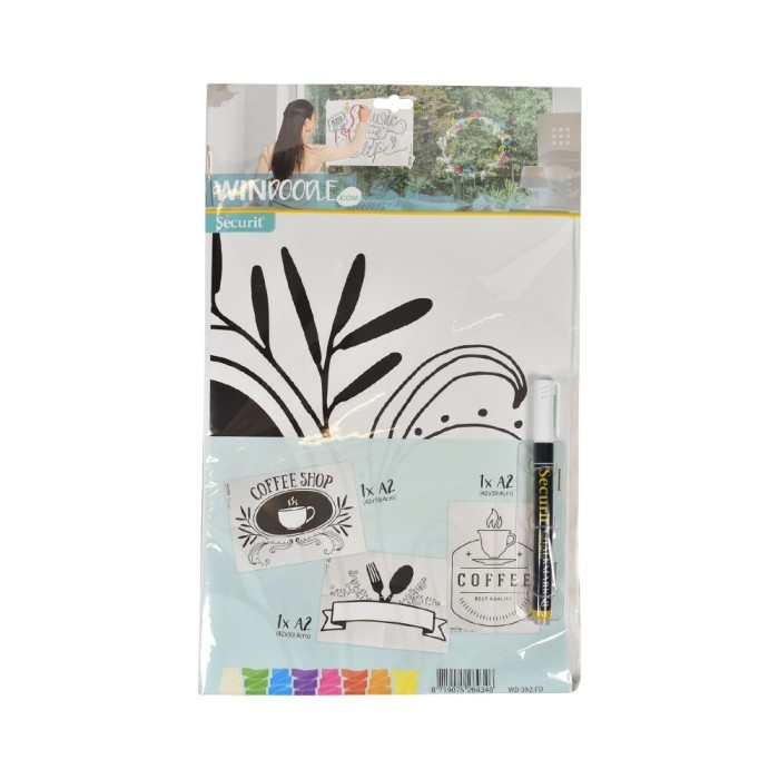 

Securit Kertas Gambar Makanan Dan Minuman Windoodle A2 Seni Gambar Buku Melukis Menggambar Coloring