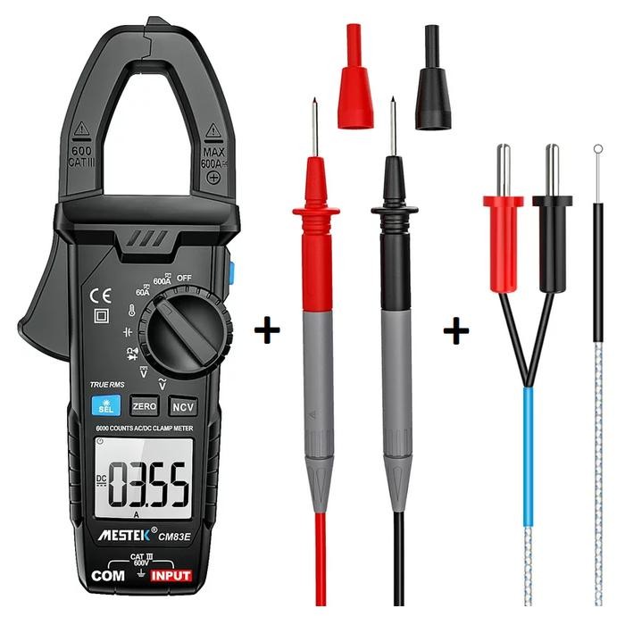 DIGITAL CLAMP METER TESTER TANG AMPERE METER DIGITAL MESTEK CM83E TERLARIS