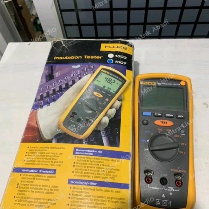 FLUKE 1507 INSULATION TESTER TERMURAH