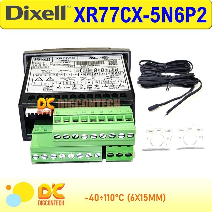 XR77CX 230V 2NTC SENSOR DIGITAL THERMOSTAT DIXELL 5N6P2 / XR 77 CX