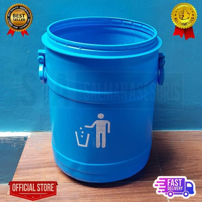 Drum Tong Tempat Sampah Plastik 30 Liter
