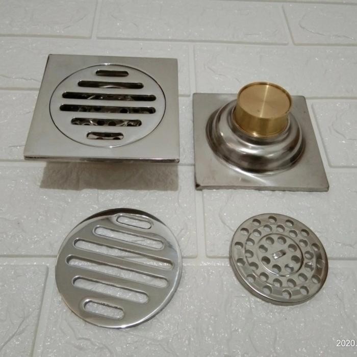 Saringan Kamar Mandi Model Toto. Floor Drain Anti Bau..