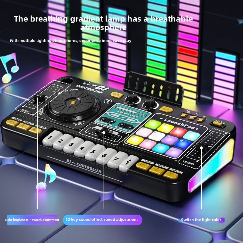 Multifunctional Simulation Dj Player Controller Electronic Dj Mixer Organ Musical Instruments With