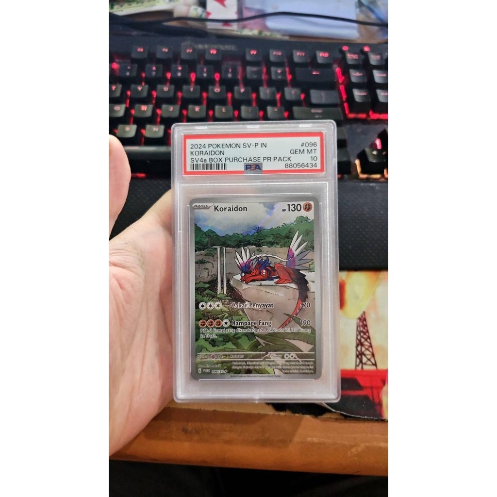 PSA 10 Koraidon SV4a Harta Berkilau Promo